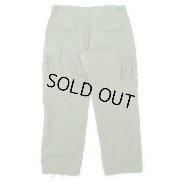 画像2: 60's US.ARMY ジャングルファティーグパンツ “4th / LARGE-LONG” (2)