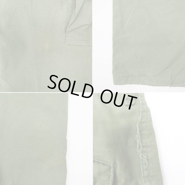 画像5: 60's US.ARMY ジャングルファティーグパンツ “4th / LARGE-LONG” (5)