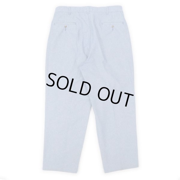 90's Polo Ralph Lauren 2タック シャンブレートラウザー