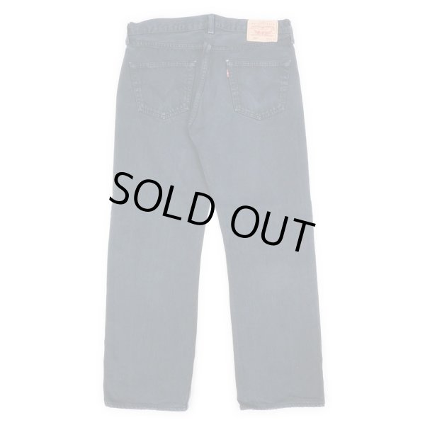 画像2: 00's Levi's 501 ブラックデニムパンツ "W34 L30" (2)