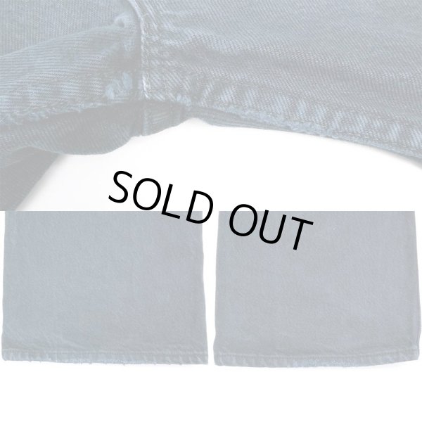 画像4: 00's Levi's 501 ブラックデニムパンツ "W34 L30" (4)