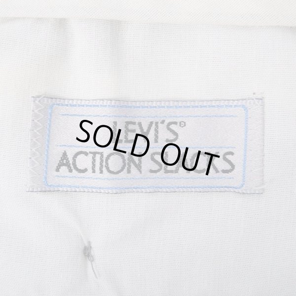 画像3: 90's Levi's アクションスラックス “CHARCOAL GRAY / 実寸W36 L28” (3)