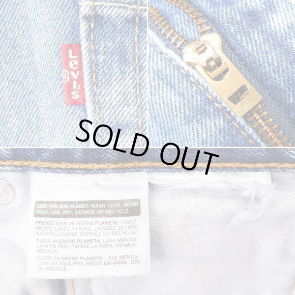 画像4: 00's Levi's 505 デニムパンツ "W34 L29" (4)