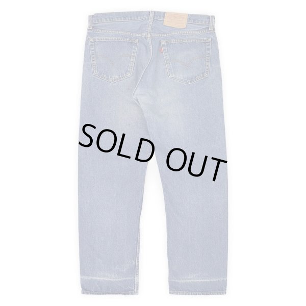 画像2: Late 80's Levi's 505 デニムパンツ "MADE IN USA / W36 L31" (2)