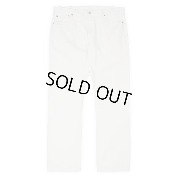 画像1: 00's Levi's 501 ホワイトデニムパンツ "W36 L34" (1)