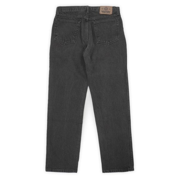画像2: Late 90's Wrangler 96501CB ブラックデニムパンツ "MADE IN USA / W31 L30" (2)