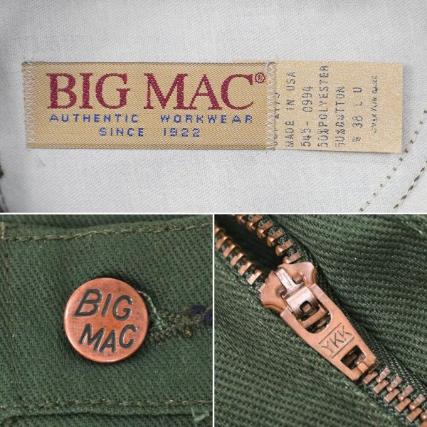 画像4: 90's BIG MAC 5PK ワークパンツ "DEADSTOCK / MADE IN USA" (4)