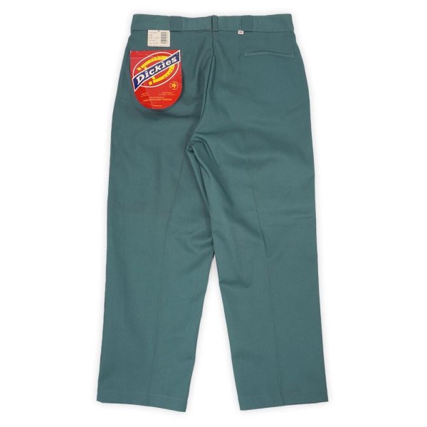 画像1: 80's Dickies 874 ワークパンツ "MADE IN USA / LINCOLN GREEN / DEADSTOCK" (1)