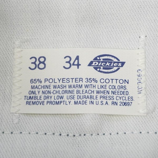 画像3: 80's Dickies 874 ワークパンツ "MADE IN USA / LINCOLN GREEN / DEADSTOCK" (3)