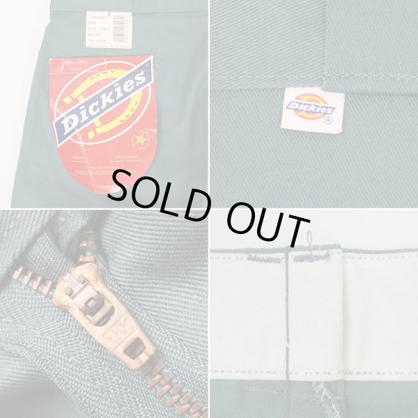 画像4: 80's Dickies 874 ワークパンツ "MADE IN USA / LINCOLN GREEN / DEADSTOCK" (4)