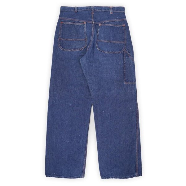 画像2: 50's Strong Reliable デニムペインターパンツ "W31 L29相当" (2)