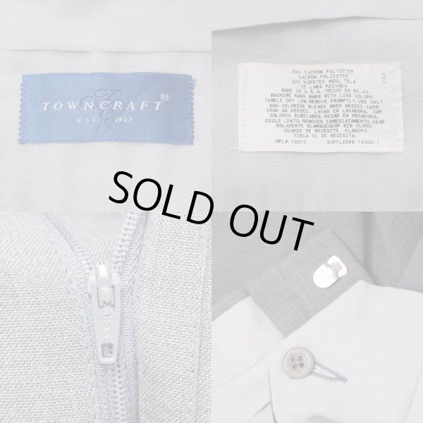 画像3: 90's Towncraft 2タック スラックス "MADE IN USA" (3)