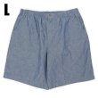 画像1: 【LARGE】90's ORVIS シャンブレー イージーショーツ "DEADSTOCK / MADE IN USA" (1)