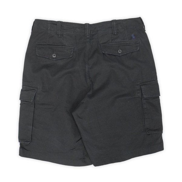 画像2: 00's Polo Ralph Lauren チノカーゴショーツ "W34 / BLACK" (2)