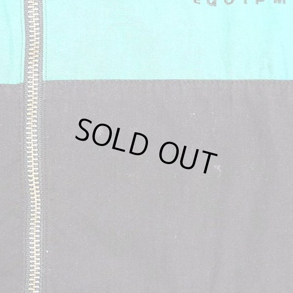 画像4: 90's adidas EQUIPMENT ワイドボーダー柄 ブルゾン (4)