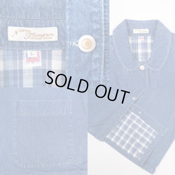 画像3: 00's Norm Thompson デニムカバーオール "MADE IN USA" (3)
