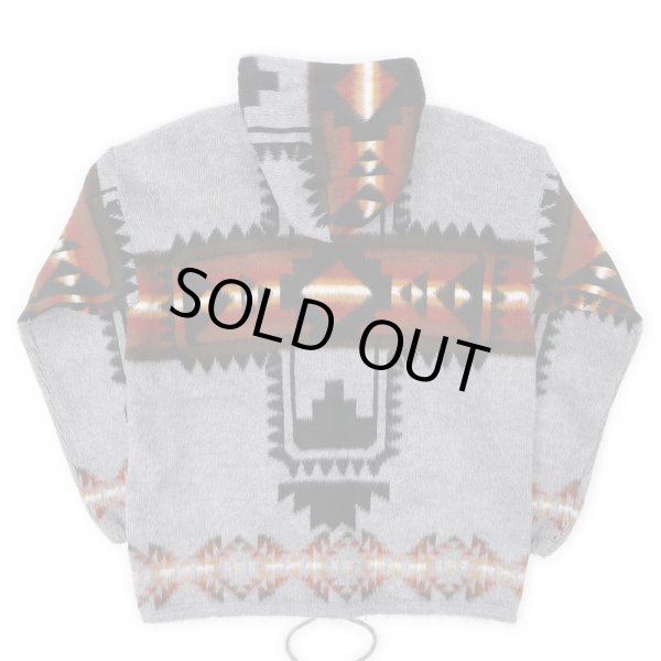 画像2: 00's EARTH RAGZ エクアドルニット フーディージャケット (2)