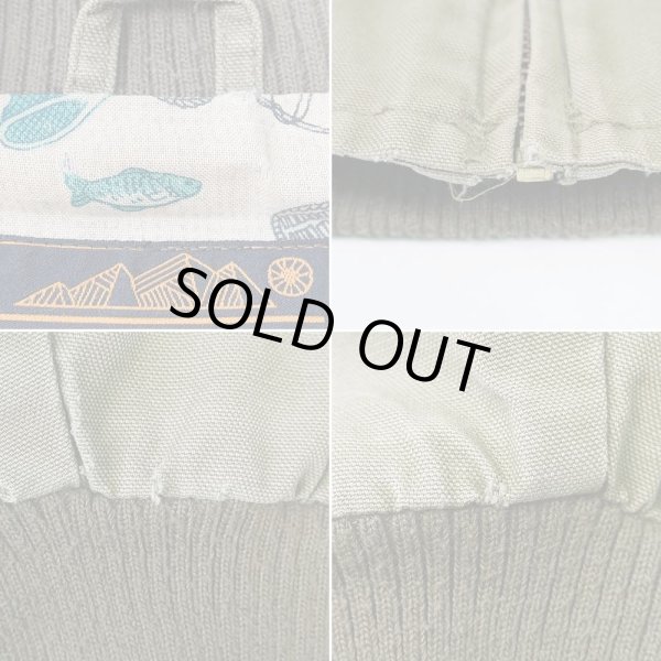 画像7: 90's Eddie Bauer コットンダック ボンバージャケット "黒タグ" (7)