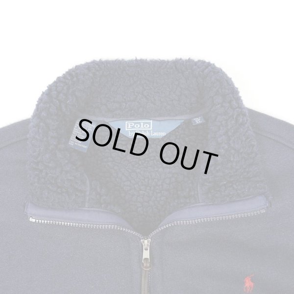 画像4: 00's Polo Ralph Lauren 裏パイル フリースジャケット (4)