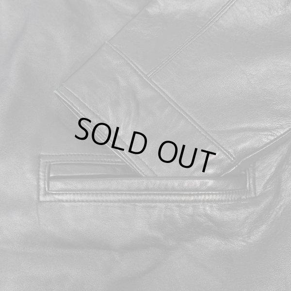 画像5: 90's KNIGHTSBRIDGE パデッドレザージャケット (5)