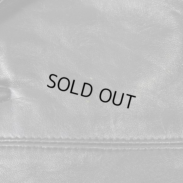 画像6: 90's KNIGHTSBRIDGE パデッドレザージャケット (6)