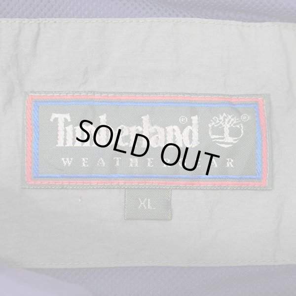 画像2: 90's Timberland ナイロンアノラックパーカー (2)