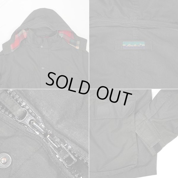 画像3: 90's Eddie Bauer ウールライナー マウンテンパーカー "白タグ / BLACK" (3)