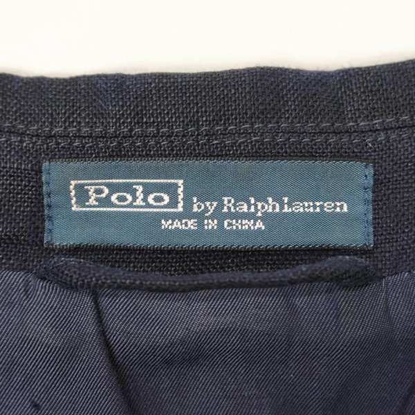 画像3: 00's Polo Ralph Lauren リネンテーラードジャケット (3)