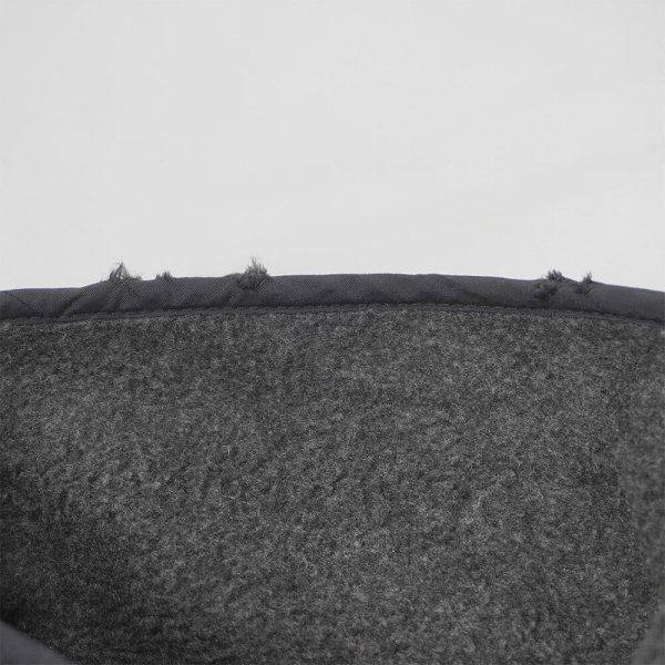 画像5: 90's Woolrich スナップT型 フリースプルオーバー "CHARCOAL" (5)