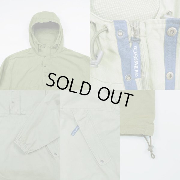 画像4: 00's G.H.BASS&Co. コットン アノラックパーカー (4)