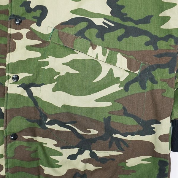 画像4: 80's Pla-Jac カモフラージュ柄 コーチジャケット "MADE IN USA" (4)
