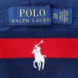 画像2: 00's Polo Ralph Lauren ボーダー柄 フーディーカットソー (2)