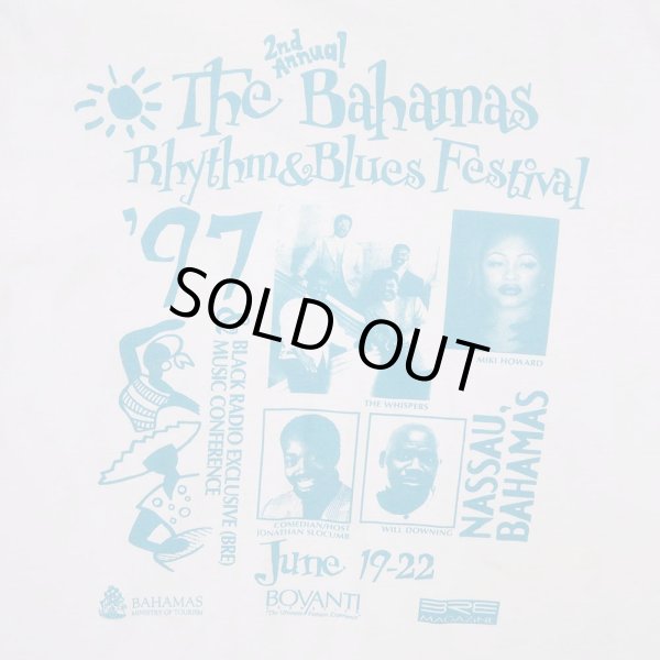画像3: 90's Bahamas R&B Festival 両面プリントTシャツ (3)