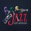 画像2: 90-00's JAZZ NEW ORLEANS ロゴ刺繍Tシャツ (2)