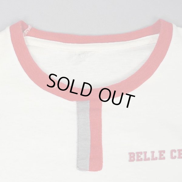 画像3: 60-70's Velva Sheen チョコチン リンガーTシャツ "染み込みプリント" (3)