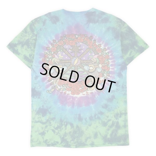 画像2: Early 00's Grateful Dead タイダイ染め バンドTシャツ "LIQUID BLUE BODY" (2)