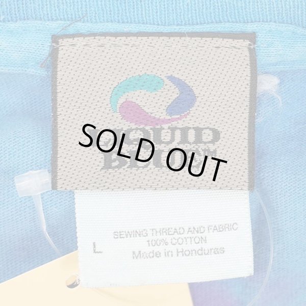画像4: Early 00's Grateful Dead タイダイ染め バンドTシャツ "LIQUID BLUE BODY" (4)
