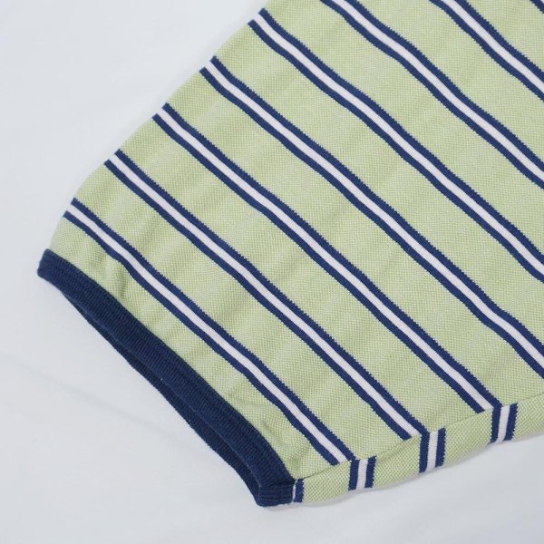 画像3: 90's Catalina ヘンリーネック マルチボーダーTシャツ (3)