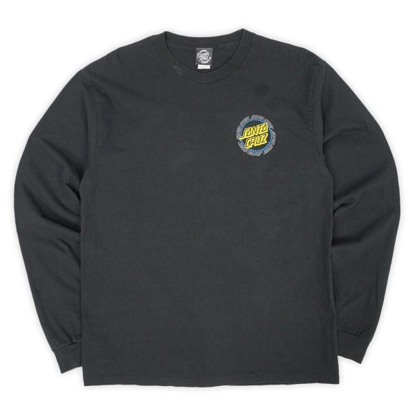 画像1: 00's SANTA CRUZ L/S プリントTシャツ “BLACK” (1)