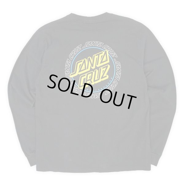 画像2: 00's SANTA CRUZ L/S プリントTシャツ “BLACK” (2)