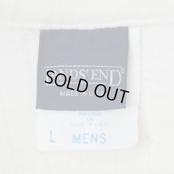 画像2: 90's LANDS' END L/S 2PLY カットソー "MADE IN USA" (2)