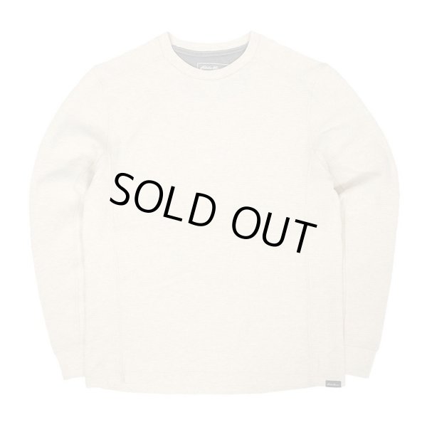 画像1: 00's Eddie Bauer 前V サーマルカットソー "DEADSTOCK / OATMEAL" (1)