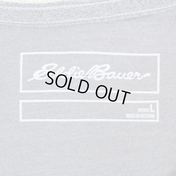 画像2: 00's Eddie Bauer 前V サーマルカットソー "DEADSTOCK / OATMEAL" (2)