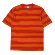 画像1: 90's CHEETAH マルチボーダーTシャツ "ORANGE / MADE IN USA / DEADSTOCK" (1)