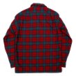 画像2: 70's Pendleton ウールシャツ "RED BASE / MADE IN USA" (2)