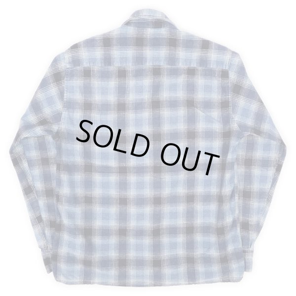 画像2: 60-70's Island in the sun オープンカラー プリントネルシャツ (2)