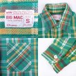 画像3: 70's BIG MAC ヘビーネルシャツ "GREEN BASE / size S" (3)