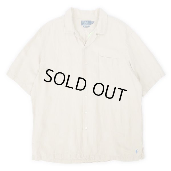 画像1: 90's Polo Ralph Lauren S/S オープンカラーシャツ "CALDWELL" (1)