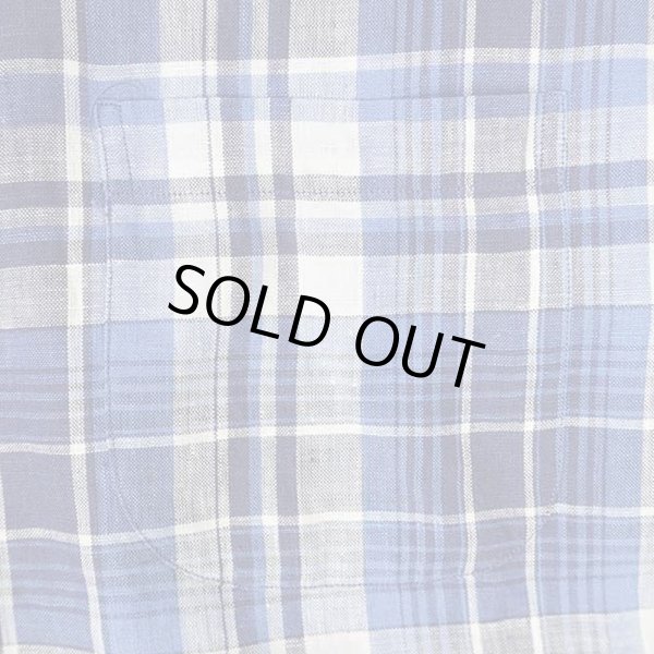 画像4: 00's LANDS' END S/S リネン ボタンダウンシャツ (4)