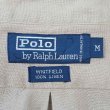 画像2: 90's Polo Ralph Lauren L/S リネンワークシャツ “WHITFIELD" (2)